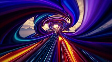 Fototapete - Polygon Symphony