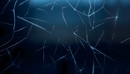 Wall Mural - a close up of a bunch of blue glass