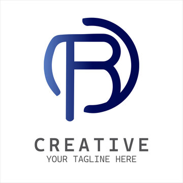 Initial Letter B Logo Design. B Logo Design. Creative And Modern B logo.