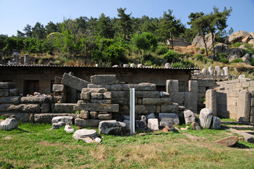 Wall Mural - Labranda Ancient City in Mugla, Turkey.