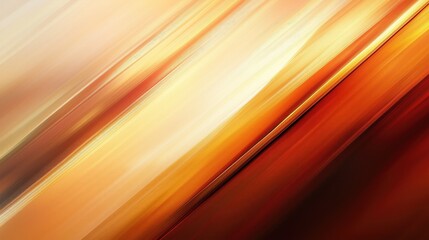 Fototapete - Dynamic orange - toned abstract background with streaks, ideal as wallpaper.