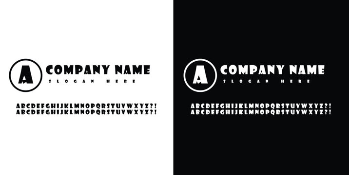 Classic Serif Font-Based Logo for Business Branding and Marketing Purposes