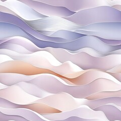 Poster - Soft pastel colors blend harmoniously in a gradient, creating a serene background perfect for various creative applications SEAMLESS PATTERN