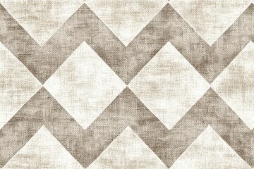 Wall Mural - Abstract textured beige background with geometric zigzag pattern, creating a modern and sophisticated design for various applications and design projects.