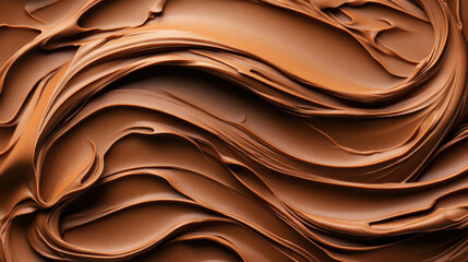 Wall Mural - 1960s background, Dark chocolate brown background with soft mat texture in high fidelity.