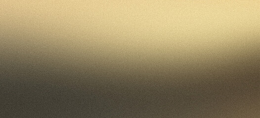 Wall Mural - blurry yellow gray golden noise texture background, grainy beige brown smooth color gradient poster,