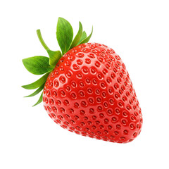 Wall Mural - strawberry isolated on white background