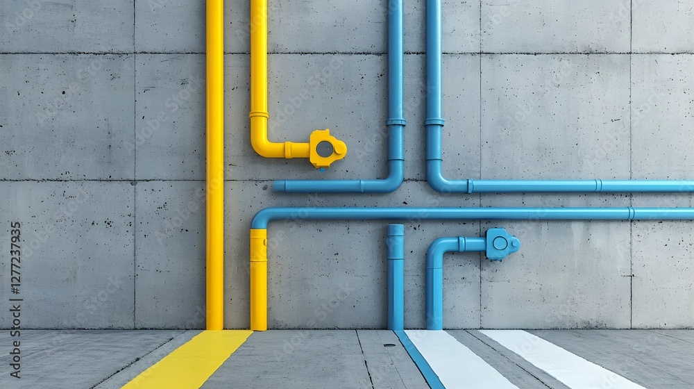photographic showcasing a comparison of various plumbing pipe materials ...