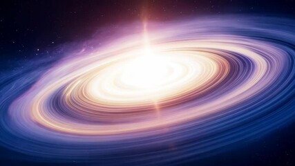 Wall Mural - A stunning digital image of a spiral galaxy with swirling stars and a radiant cosmic glow, representing the vastness of space.  
