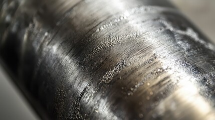 Poster - Metallic Surface Texture with Brilliant Shine and Unique Patterns