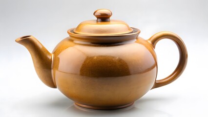 Brown Ceramic Teapot