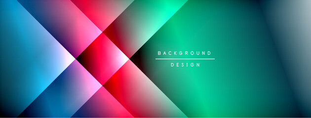 Poster - Light shadow lines dynamic gradient background