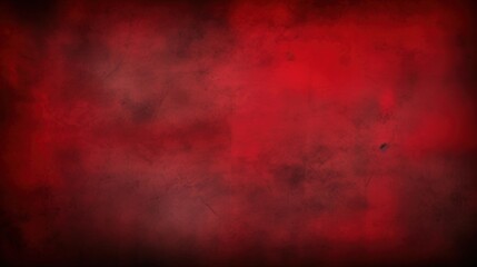 Poster - A vivid, abstract red background with a textured appearance, evoking emotions of intensity and drama.