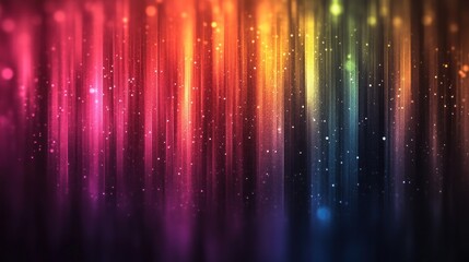 Leinwandbilder - Abstract colorful light streaks background.