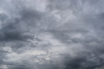 Wall Mural - blue sky and white cloud background, cloudy in rainny season