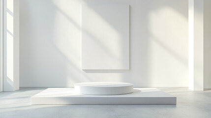 Poster - Minimalist Interior Display Mockup for Product Showcase