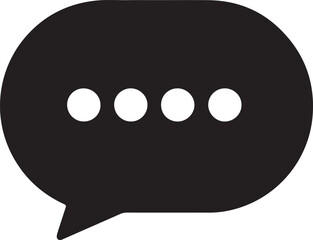 Poster - Chat icon vector isolated on background. Trendy message symbol. Pixel perfect. illustration EPS 10. - Vector.