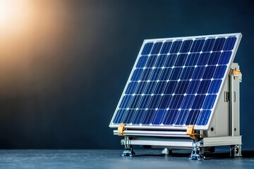 Poster - Innovative solar panel technology showcasing sustainable energy solutions for a greener future renewable power source with modern design
