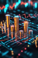 Poster - Data Visualization with Colorful Graphs and Charts