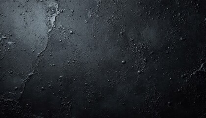 Poster - Dark textured surface with subtle bubbling effect