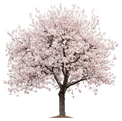 Wall Mural - png yoshino cherry tree blossom flowers spring.