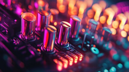 Poster - A close-up view of shielded wires, with vivid colors and metallic tips, emphasizing the complexity and precision of electrical components.
