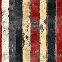 Aufkleber - Urban Inspired Distressed Stripes Pattern Design Grunge Texture for Fashion and Branding