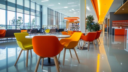 Poster - A modern office space where creativity thrives.