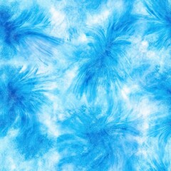 Poster - Water Inspired Tie Dye Seamless Pattern Flowing Wave Texture for Textile Design