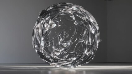 Aufkleber - Serene Sculptural Elegance