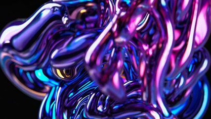 Aufkleber - Mesmerizing Fluid Dance