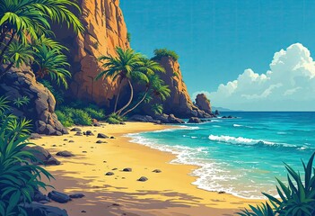 abstract vacation concept