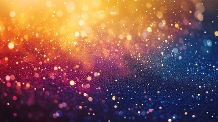 Wall Mural - this image showcases colorful glitter and shimmering light effects