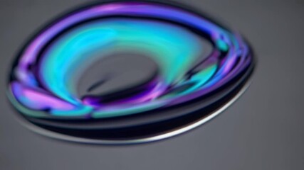 Aufkleber - Neon Droplet Beauty