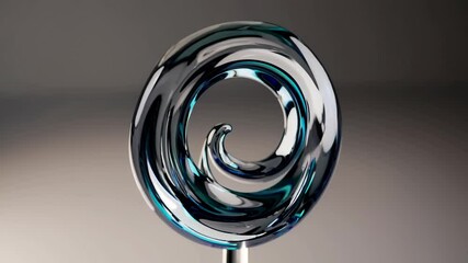 Aufkleber - Ethereal Glass Swirl