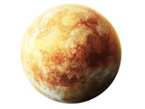 Isolated Desert Planet