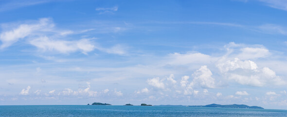 Wall Mural - clear blue sky background,clouds with background, blue sky background with tiny clouds. white fluffy