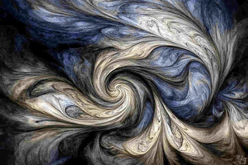 dynamic cosmic wormhole with swirling light patterns in a celestial backdrop