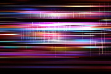 Poster - Colorful Abstract Light Streaks Background for Dynamic Designs