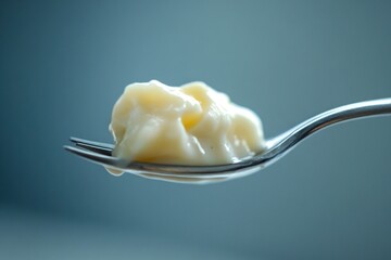 Aufkleber - A spoon with some food on it
