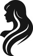 © zobtun - fashion and beauty elements for design, black color silhouette of fashion and beauty