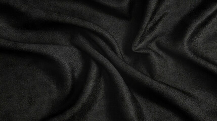 Poster - Black chalkboard texture with subtle chalk dust effect for background design