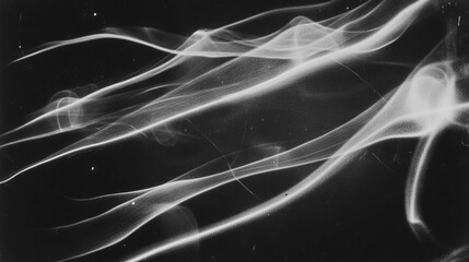 Poster - Abstract chalkboard texture with smooth chalk lines for artistic background