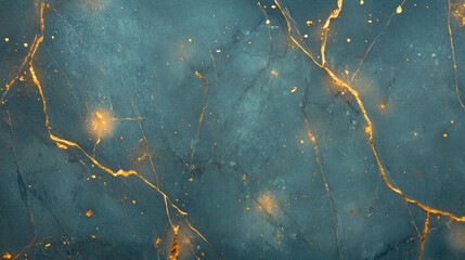 Poster - Elegant concrete texture with polished gold flakes for luxurious designs