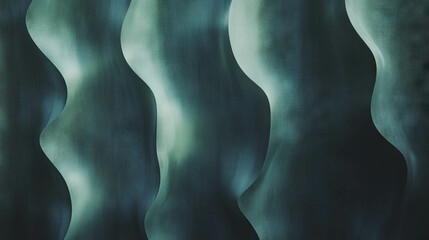 Poster - Abstract dark greyish black wall texture with subtle waves for backgrounds and designs