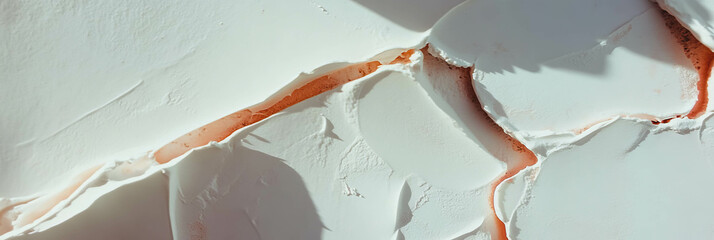 Poster - Intricate texture of fine colored plaster for creative design and artistic inspiration