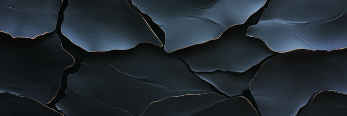 Poster - Elegant abstract dark plaster texture with subtle lines for modern design