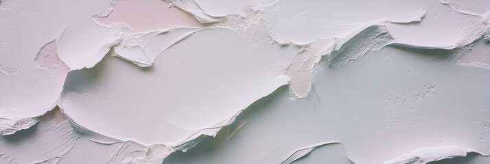 Poster - Subtle white plaster texture for interior design and art projects
