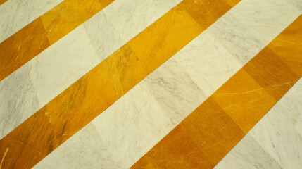 Aufkleber - Abstract geometric pattern with gold mahogany and light gold textured stripes