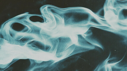 Poster - Abstract texture of erased chalk on grey chalkboard surface